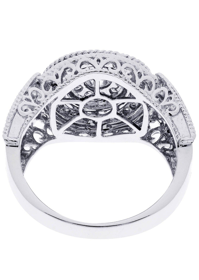 White Gold Mens Diamond Ring| 1.04 Carats| 8.41 Grams