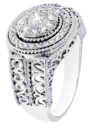 White Gold Mens Diamond Ring| 1.04 Carats| 8.41 Grams