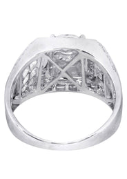 White Gold Mens Diamond Ring| 0.84 Carats| 8.54 Grams