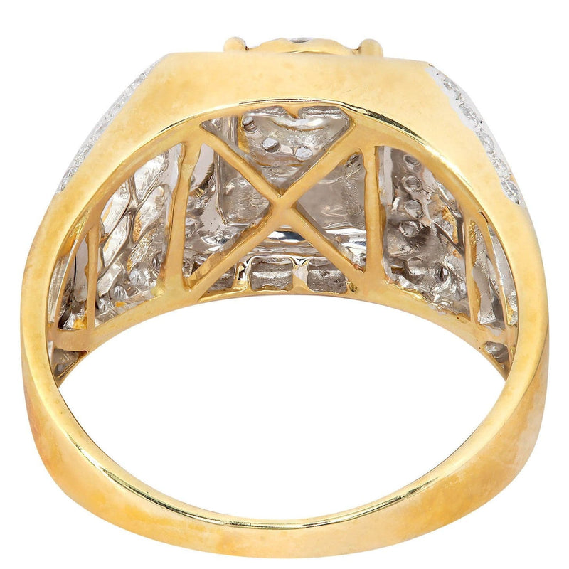 Mens Diamond Pinky Ring| 0.8 Carats| 8.09 Grams