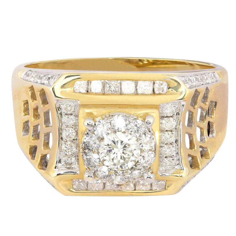 Mens Diamond Pinky Ring| 0.8 Carats| 8.09 Grams