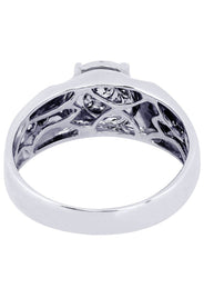 White Gold Mens Diamond Ring| 0.76 Carats| 6.6 Grams