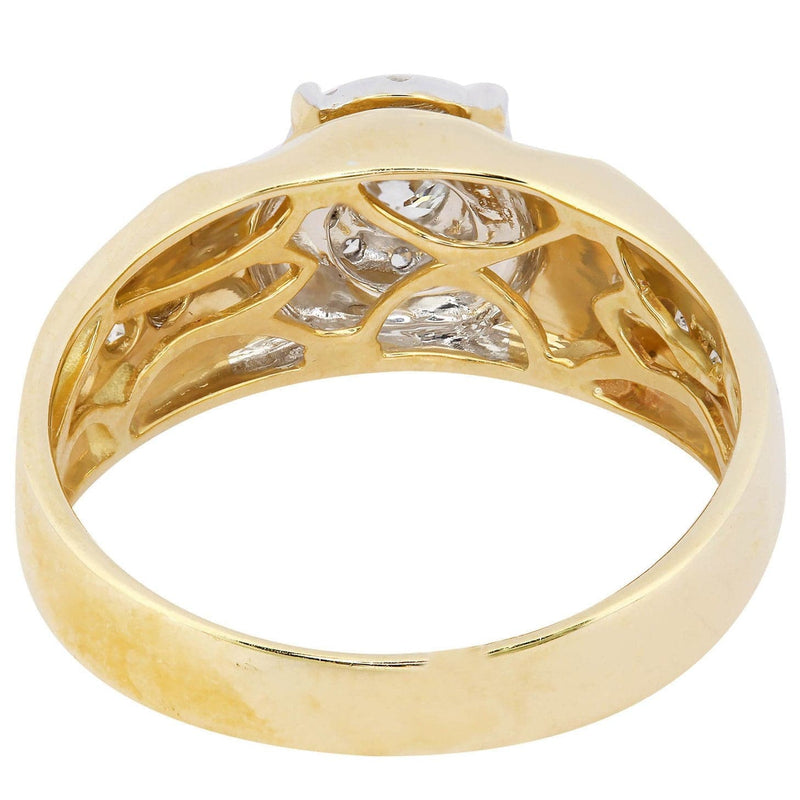 Mens Diamond Ring / Pinky Diamond Ring| 0.75 Carats