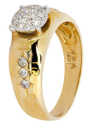 Mens Diamond Ring / Pinky Diamond Ring| 0.75 Carats