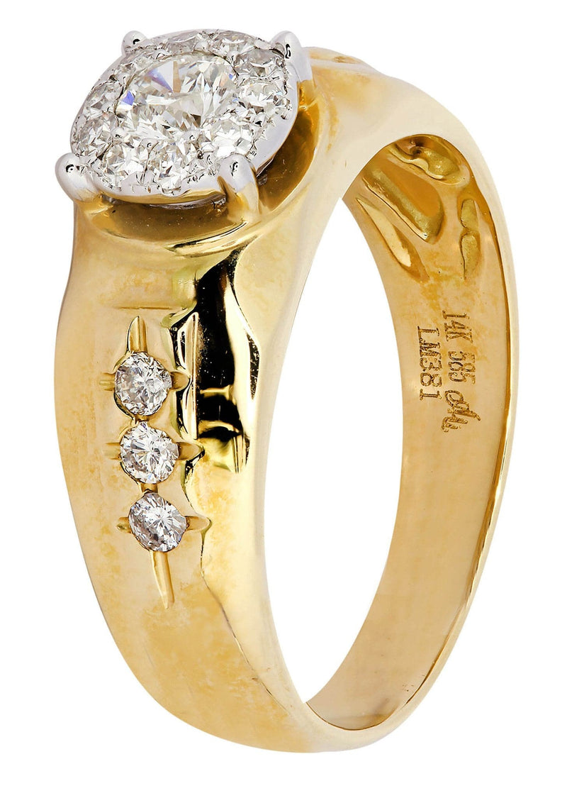 Mens Diamond Ring / Pinky Diamond Ring| 0.75 Carats