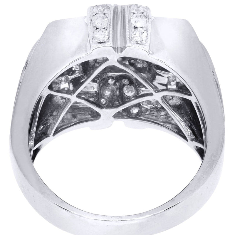 White Gold Pinky Diamond Ring| 2.32 Carats| 15.53 Grams