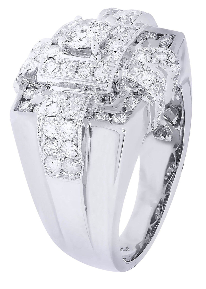 White Gold Pinky Diamond Ring| 2.32 Carats| 15.53 Grams