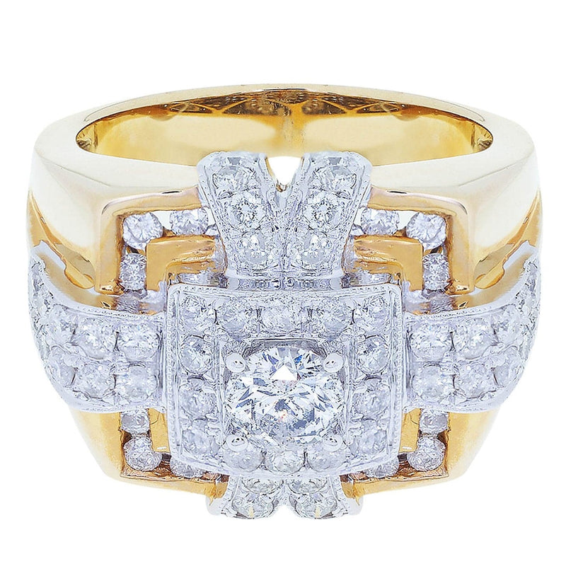 Mens Diamond Ring / Pinky Diamond Ring| 2.33 Carats