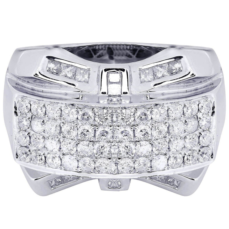 White Gold Pinky Diamond Ring| 2.30 Carats| 16.31 Grams