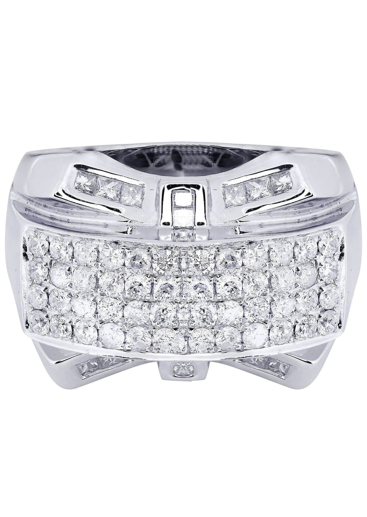 White Gold Pinky Diamond Ring| 2.30 Carats| 16.31 Grams