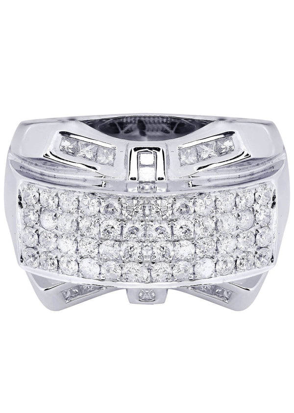 White Gold Pinky Diamond Ring| 2.30 Carats| 16.31 Grams