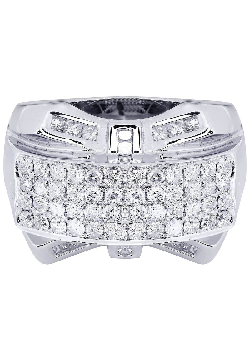 White Gold Pinky Diamond Ring| 2.30 Carats| 16.31 Grams