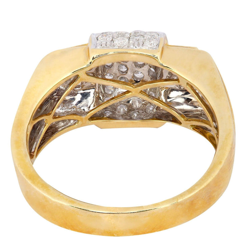 Mens Diamond Ring / Pinky Diamond Ring| 0.68 Carats