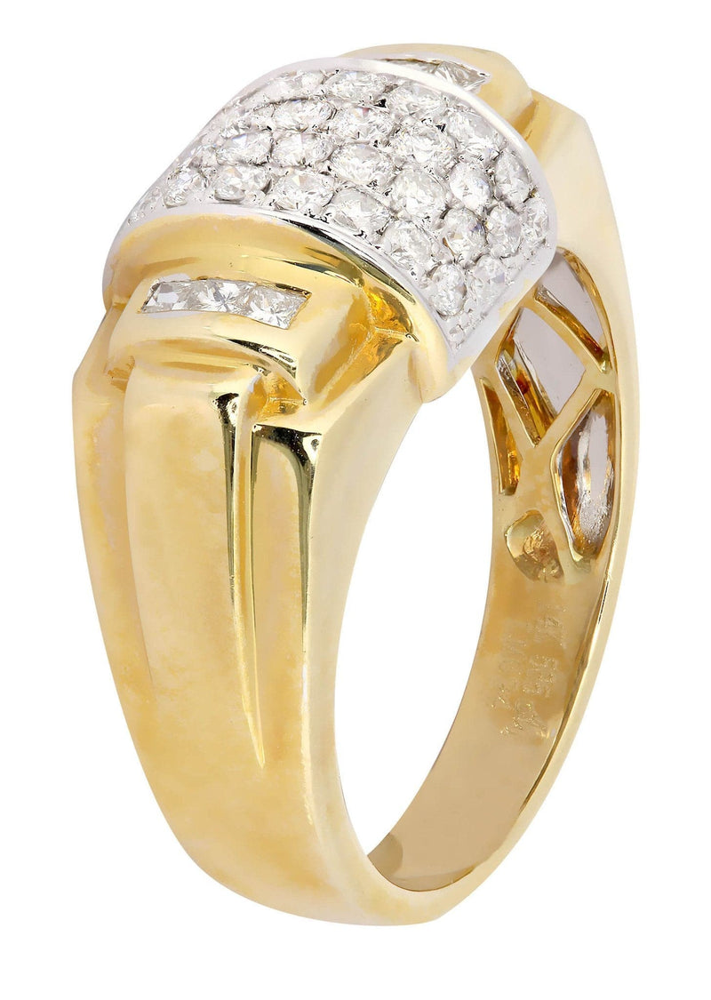 Mens Diamond Ring / Pinky Diamond Ring| 0.68 Carats