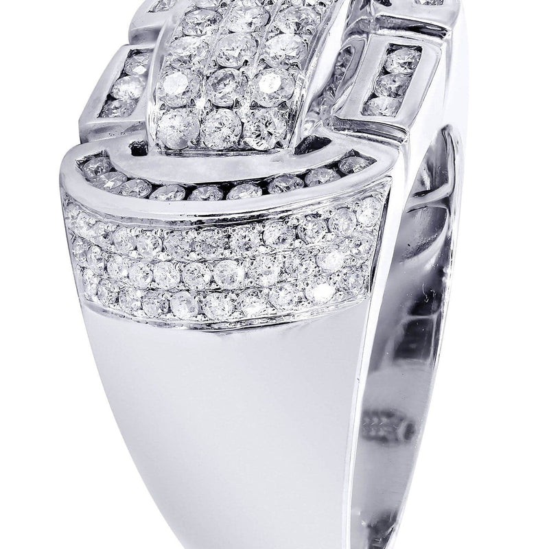 White Gold Pinky Diamond Ring| 1.5 Carats| 14.05 Grams