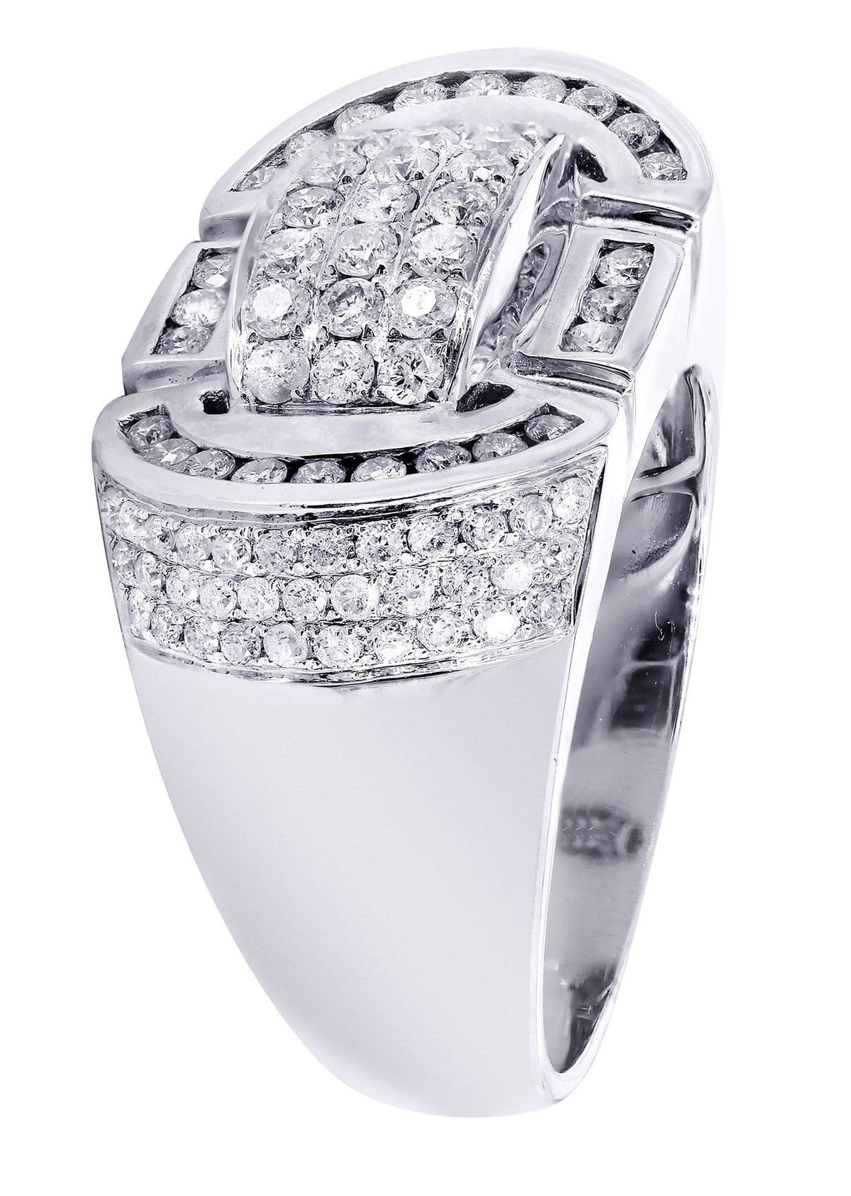 White Gold Pinky Diamond Ring| 1.5 Carats| 14.05 Grams