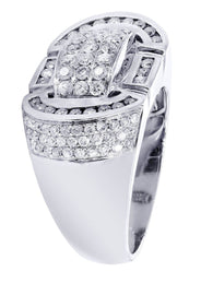 White Gold Pinky Diamond Ring| 1.5 Carats| 14.05 Grams