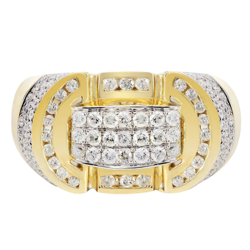 Mens Diamond Ring / Pinky Diamond Ring| 1.61 Carats