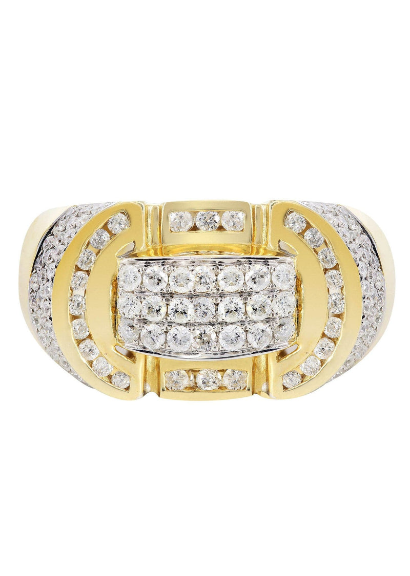 Mens Diamond Ring / Pinky Diamond Ring| 1.61 Carats