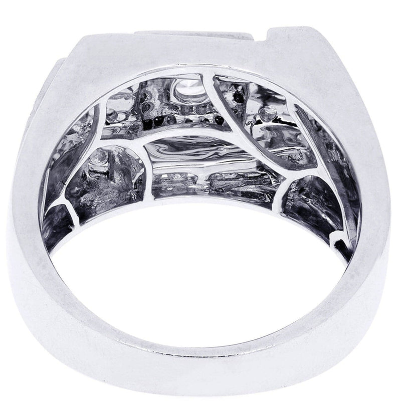 White Gold Pinky Diamond Ring| 4.24 Carats| 14.24 Grams