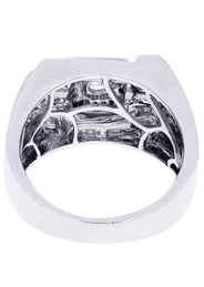 White Gold Pinky Diamond Ring| 4.24 Carats| 14.24 Grams