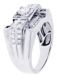 White Gold Pinky Diamond Ring| 4.24 Carats| 14.24 Grams