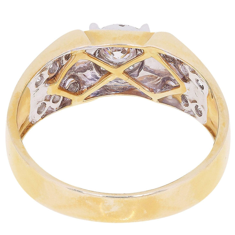 Mens Diamond Ring / Pinky Diamond Ring| 1.06 Carats