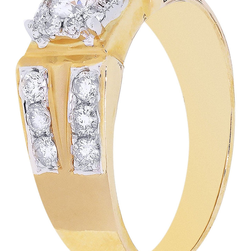 Mens Diamond Ring / Pinky Diamond Ring| 1.06 Carats