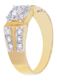 Mens Diamond Ring / Pinky Diamond Ring| 1.06 Carats