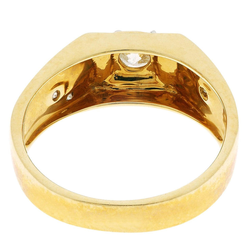 Mens Diamond Ring / Pinky Diamond Ring| 0.64 Carats