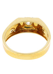 Mens Diamond Ring / Pinky Diamond Ring| 0.64 Carats