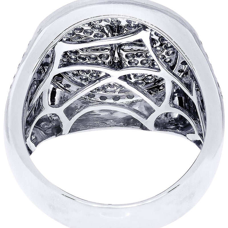 White Gold Mens Diamond Ring| 1.42 Carats| 13.07 Grams