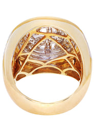 Money Sign Mens Diamond Ring / Pinky Diamond Ring| 1.78 Carats
