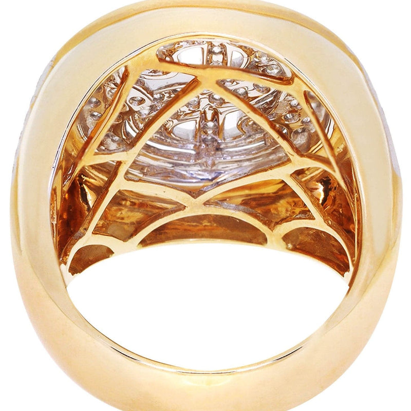 Money Sign Mens Diamond Ring| 1.86 Carats