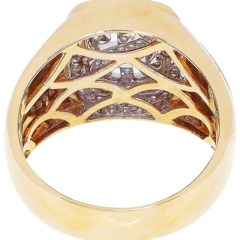 Money Sign Mens Diamond Ring / Pinky Diamond Ring| 0.65 Carats