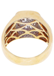 Money Sign Mens Diamond Ring / Pinky Diamond Ring| 0.65 Carats