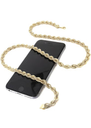Rope Chain | 26.72 Carats | 15 Grams| 8Mm| 28 Inches