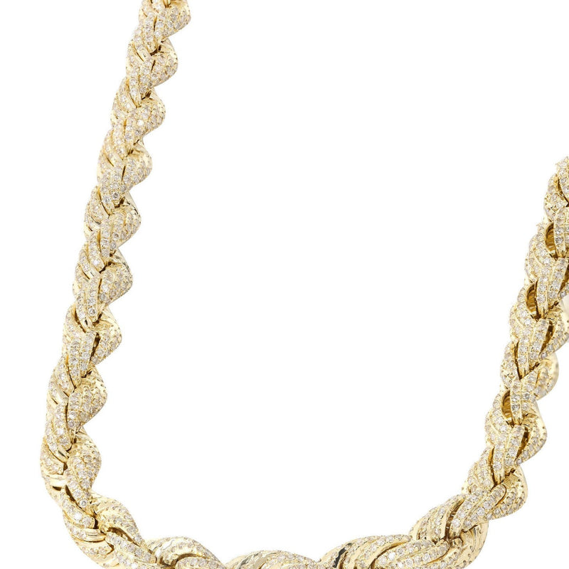 Rope Chain | 26.72 Carats | 15 Grams| 8Mm| 28 Inches