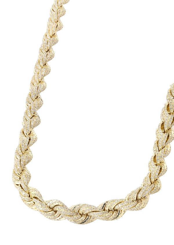 Rope Chain | 26.72 Carats | 15 Grams| 8Mm| 28 Inches
