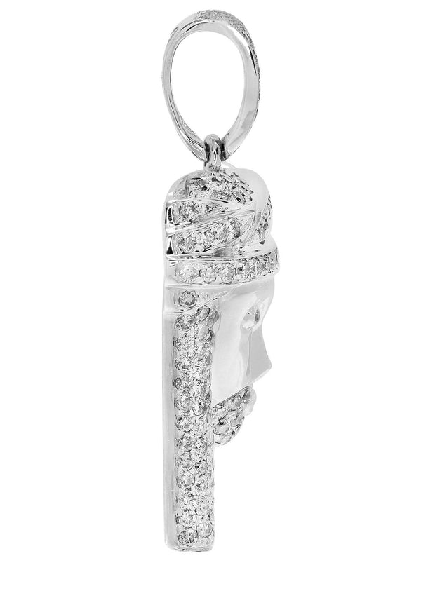 Diamond Jesus Piece | 11.34 Grams | 1.87 Carats