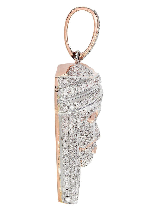 Diamond Jesus Piece | 12.69 Grams | 2.03 Carats