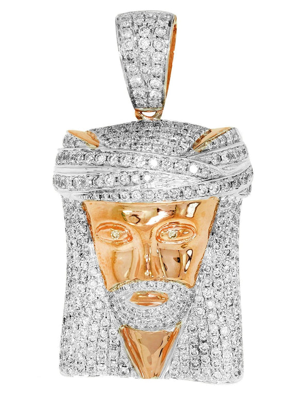 Diamond Jesus Piece | 26 Grams | 5.3 Carats