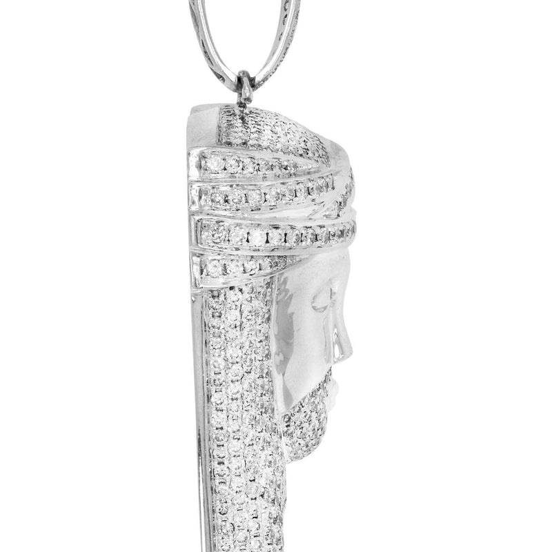 Diamond Jesus Piece | 50.67 Grams | 8.79 Carats