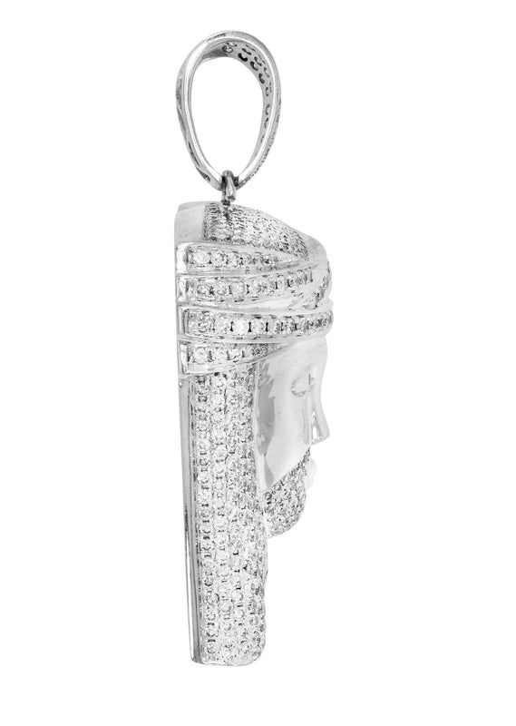 Diamond Jesus Piece | 50.67 Grams | 8.79 Carats