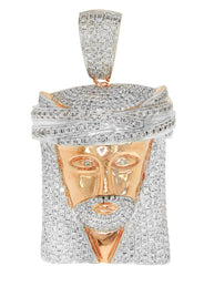 Diamond Jesus Piece | 42 Grams | 8.69 Carats