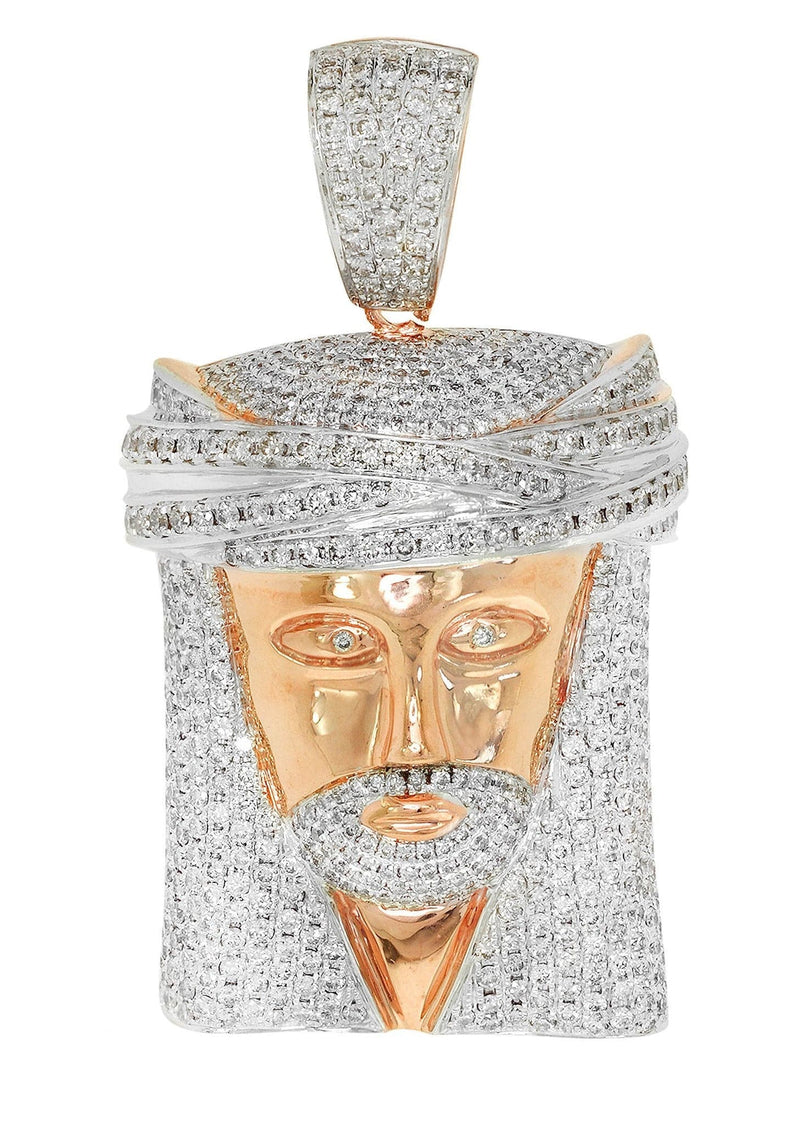 Diamond Jesus Piece | 42 Grams | 8.69 Carats