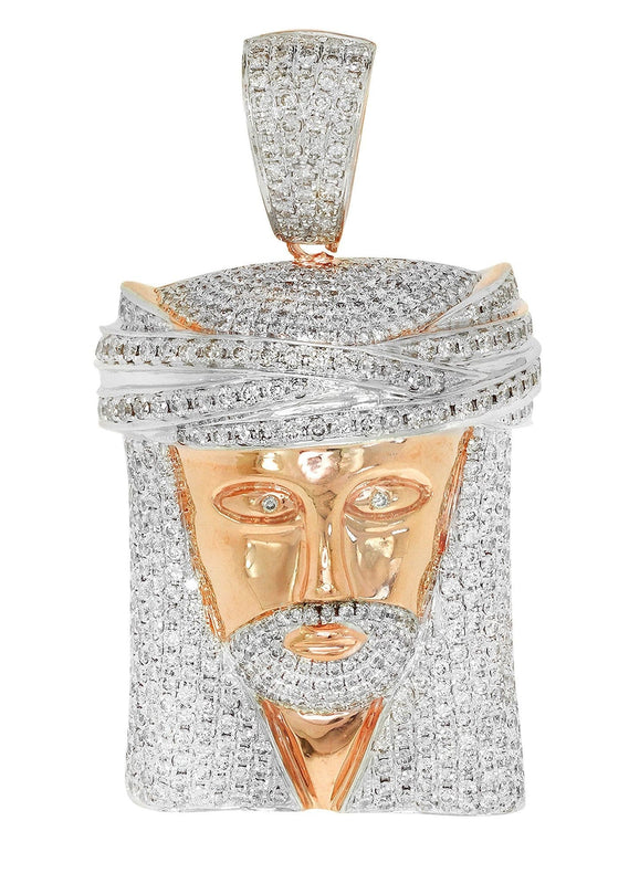 Diamond Jesus Piece | 42 Grams | 8.69 Carats