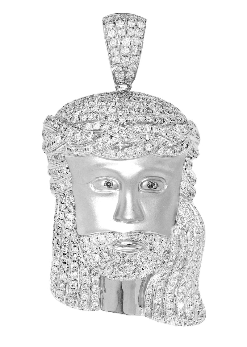 Diamond Jesus Piece | 64.06 Grams | 6.3 Carats