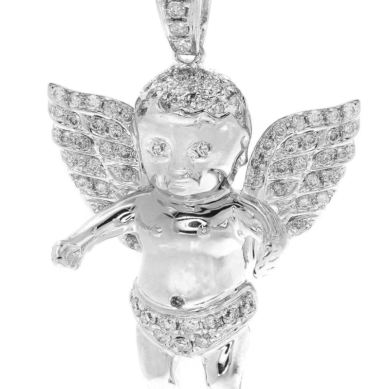 Diamond Angel Pendant | 10.14 Grams | 0.81 Carats