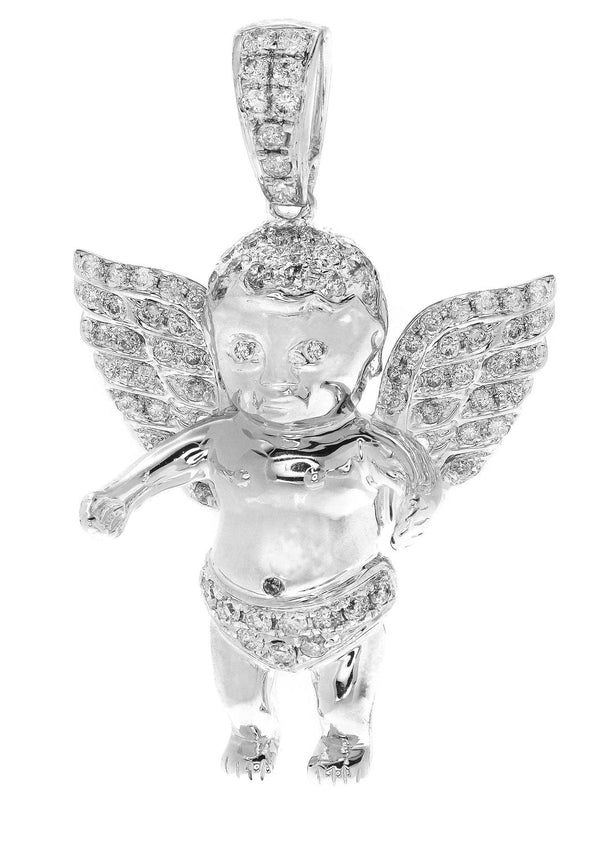 Diamond Angel Pendant | 10.14 Grams | 0.81 Carats